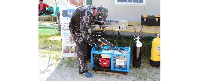 Paintball compressors