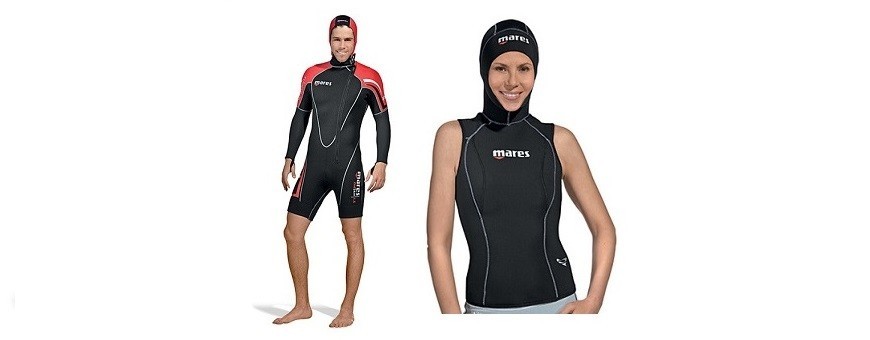 Wetsuits and rash guard